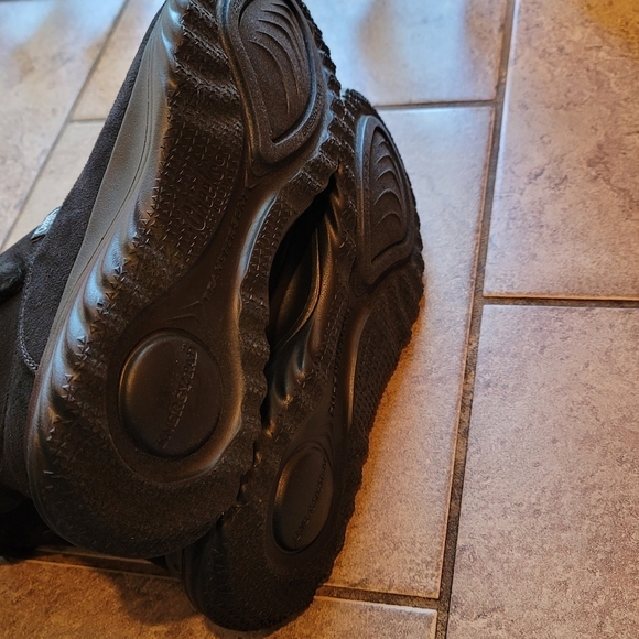 Tony Little Cheeks Dark Academia Whimsgoth Black Fit Body Sport Boots  Size 10 - Picture 8 of 9